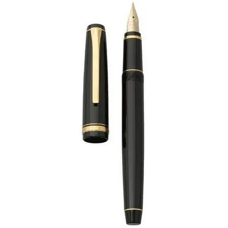 Pilot Falcon - Fountain Pen Black/Gold / Fine