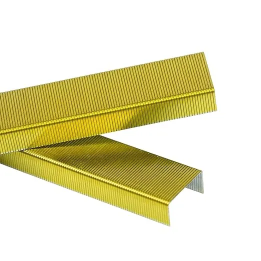 JAM Paper Colorful Staples 1/4&#034;&#034; Leg Length Yellow 5000/Box (335YE)