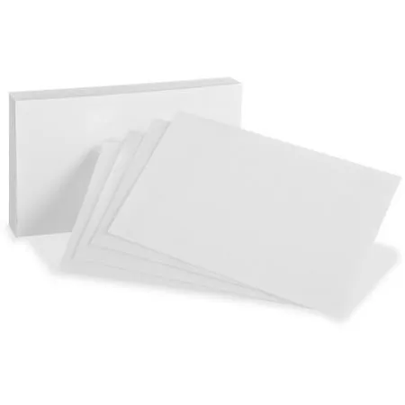 Oxford Blank Index Cards