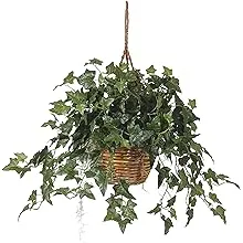 Nearly Natural English Ivy Hanging Basket Silk Plant