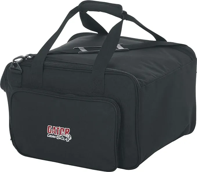 Gator Cases G-LIGHTBAG-1911 | Tote Bag with Adjustable Dividers for 4 LED Par Style Lights