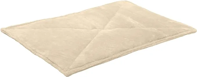 FurHaven ThermaNAP Faux Fur Self-Warming Pet Bed Mat - Cream (Large)