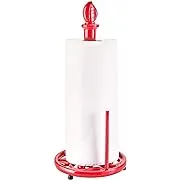 JOGREFUL Decorative Paper Towel Holder Stand, Vintage Cast Iron Roll Paper Towel