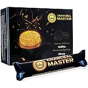 (100) 33mm Quick Light Charcoal Master Coal Disks –  Instant Tablets