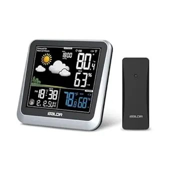 Baldr Negative Weather Station Black