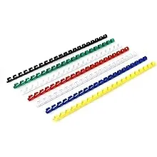 CR-8-100-M Plastic Binding Combs 5/16in. 21-Ring 40-Sheet Capacity Colorful C...