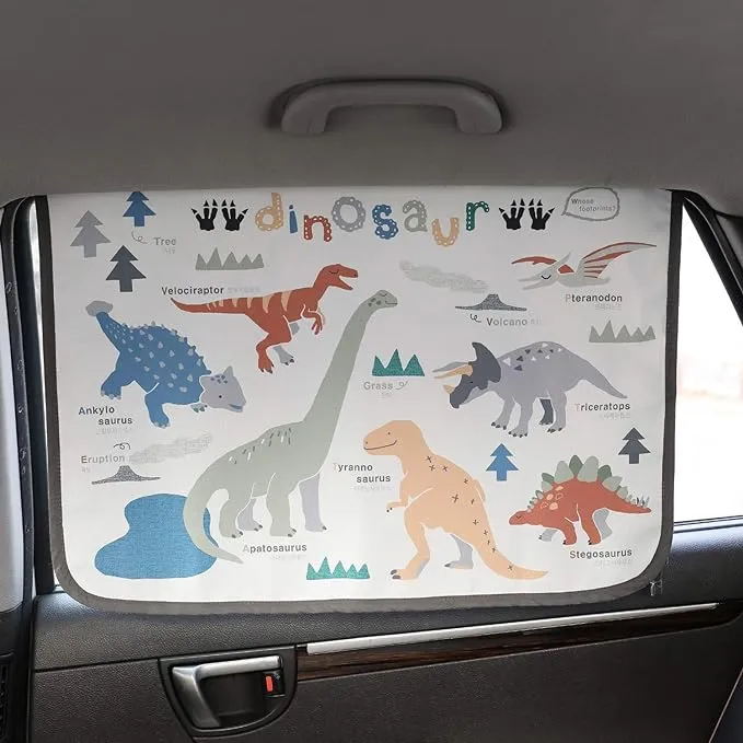 bebedeco Magnet Car Sun Shade Curtain for Side Window for Baby Kids Children