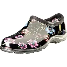 Sloggers Womens Waterproof Comfort Shoes 8 / Ditsy Black