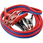 SUPER HEAVY DUTY 500 amp 6 gauge No Tangle Battery Booster cables 12 feet with FREE travel case Jumper Cables Extra long 12ftSUPER HEAVY DUTY 500 amp 6 gauge No Tangle Battery Booster cables 12 feet with FREE travel case Jumper Cables Extra long 12ft