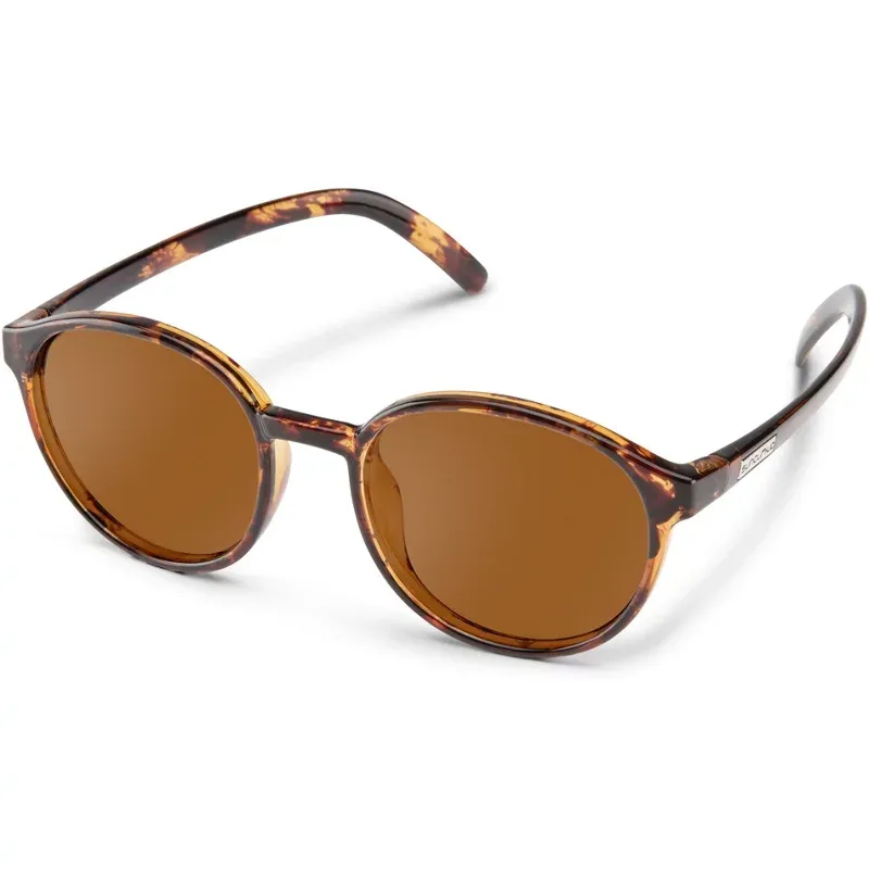 Suncloud Optics Low Key Sunglasses Tortoise/Polarized Brown - Case Sunglasses at Academy Sports