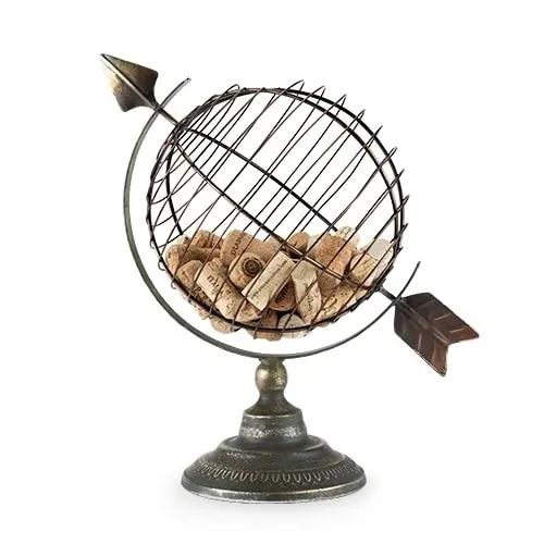 Chateau: Old World Globe Cork Display by Twine