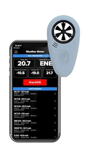 WeatherFlow - WINDmeter- A Wireless Pocket-Sized Anemometer That Captures Highly ...