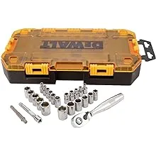 Juego de enchufes dewalt dwmt73805, 25 unidades, 1/4 pulgadas, sae/Métrico