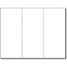 65lb Bright White Tri-fold Brochure Paper - 3 Panel Brochures for Inkjet/Laser Printers - 100 Brochures65lb Bright White Tri-fold Brochure Paper - 3 Panel Br…