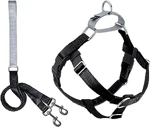 2 Hounds Design Freedom No Pull Dog Harness | Adjustable Gentle Comfortable Control for Easy Dog Walking |For Small Medium and L