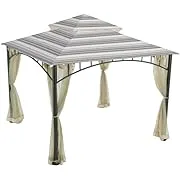 Garden Winds Replacement Canopy Top Cover for The Madaga Gazebo -Standard 350 ...