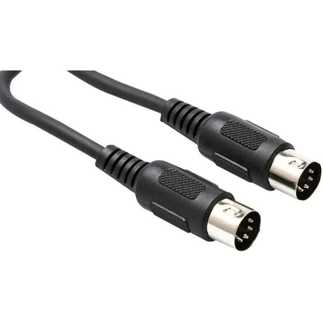 Hosa MID-320BK MIDI Cable 5-pin DIN to Same - 20 Feet