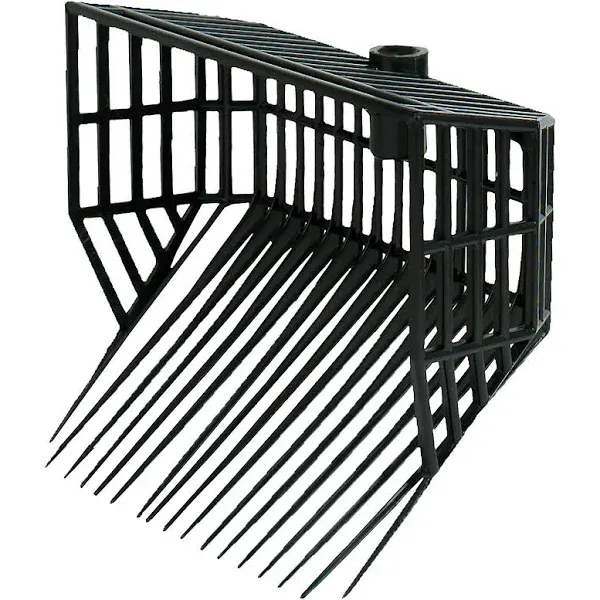 Horze Durable Basket Pitchfork Replacement Head, One Size, Black