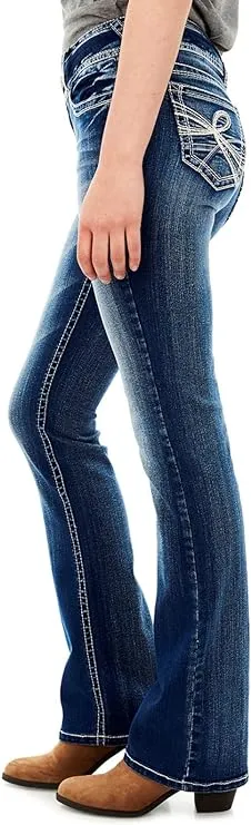 Wallflower Women's Insta Stretch Luscious Curvy Bootcut Jeans