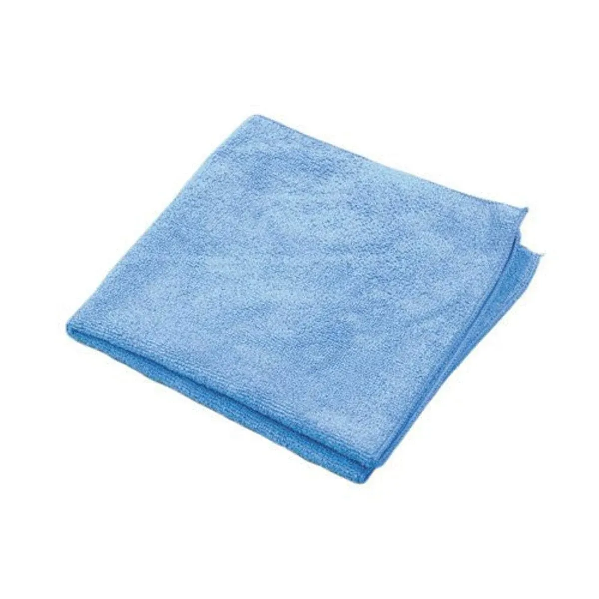 Microfiber Towel, 300 GSM 18 DZ/MC 16" x 16", Blue (Pack of 12)