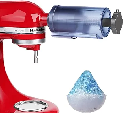 Ice Shaver Attachment for KitchenAid Stand Mixer- Efficient Shaved Ice Maker,...