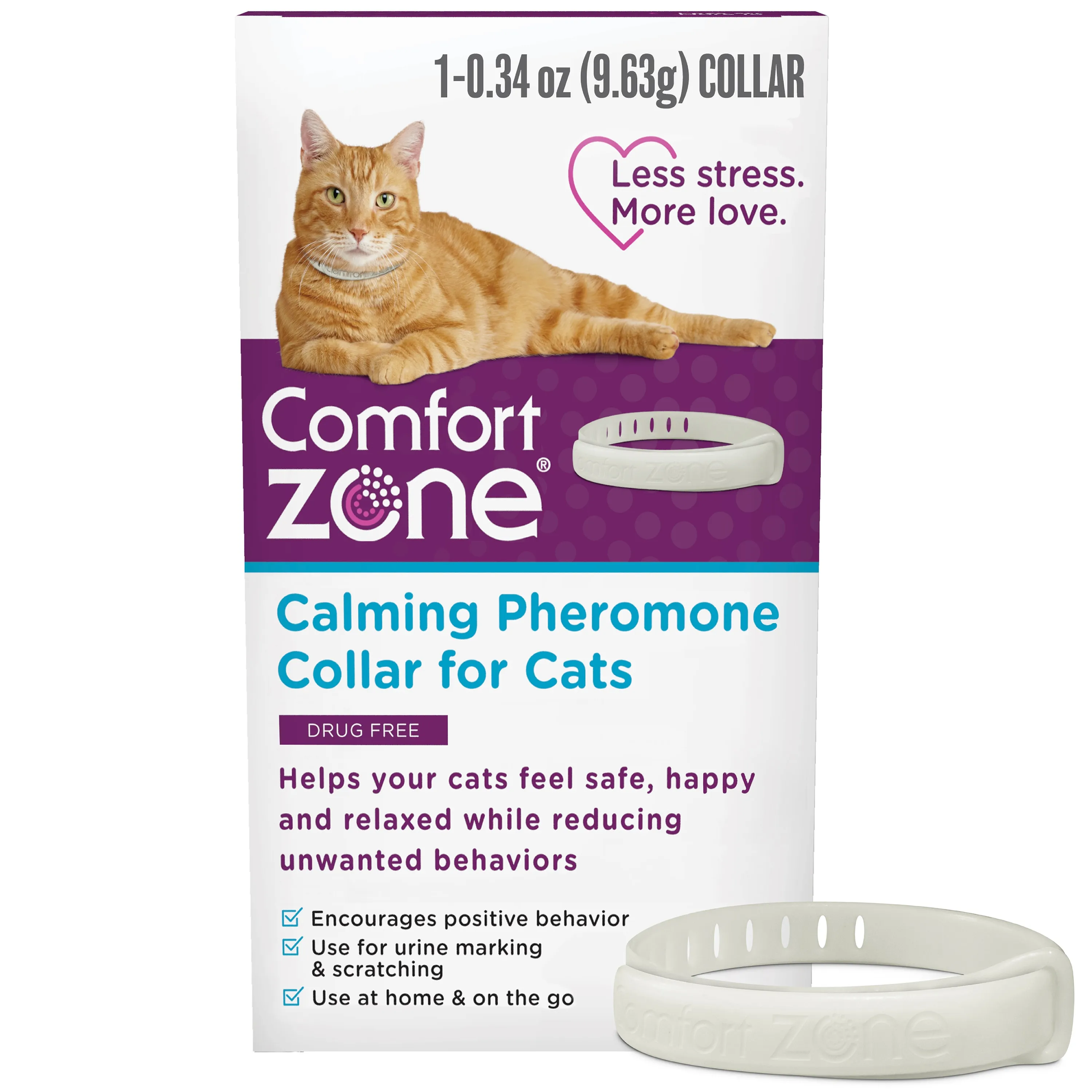 Comfort Zone Cat Calming Collar: 1 Pack