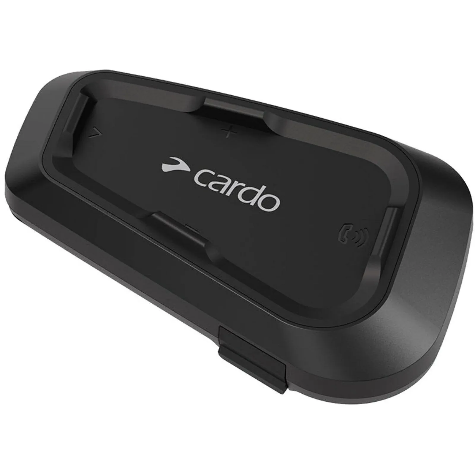 Cardo Systems Spirit Motorcycle Bluetooth Communication Headset - Black, Single Pack