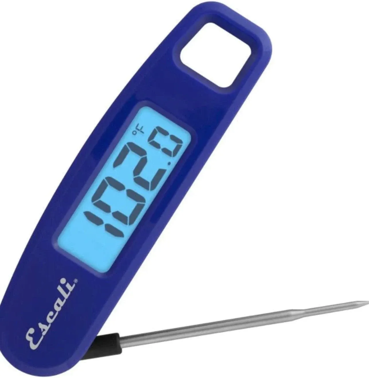 Escali Compact Folding Digital Folding Thermometer - Blue