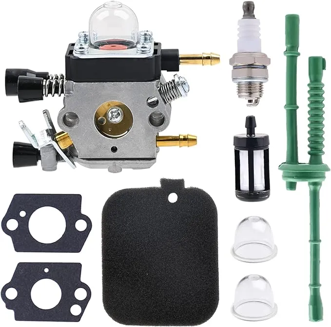 FitBest C1Q-S68 Carburetor with Tune Up Service Kits Fit for Stihl BG45 BG46 BG55 BG65 BR45C SH55 SH85 Leaf Blower 4229 1200 606 Zama C1Q-S68 C1Q-S64