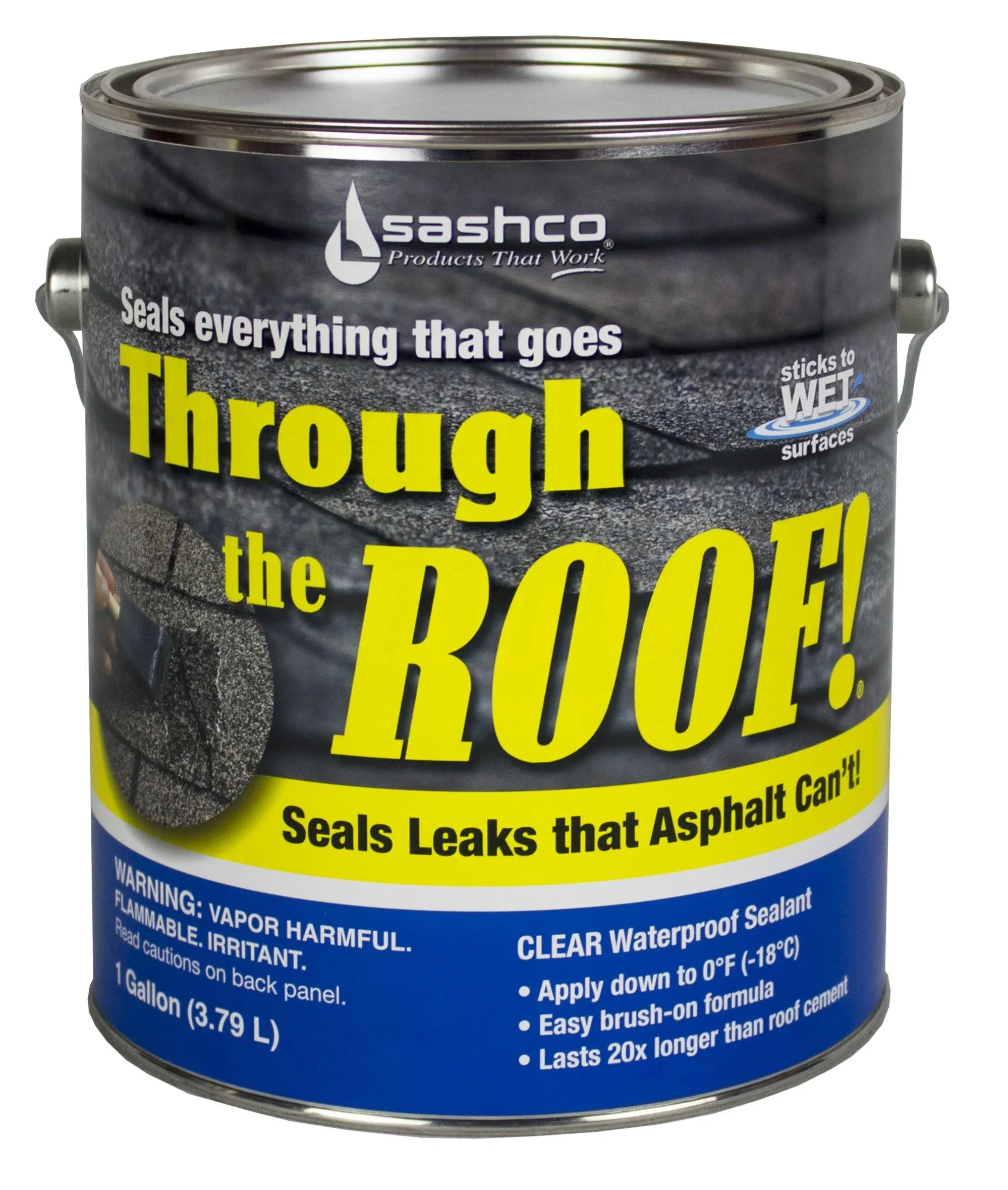 1-Gallon Clear Through The Roof Sealant