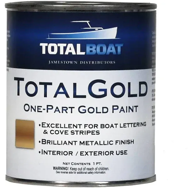 TotalBoat TotalGold Paint Pint, Gold