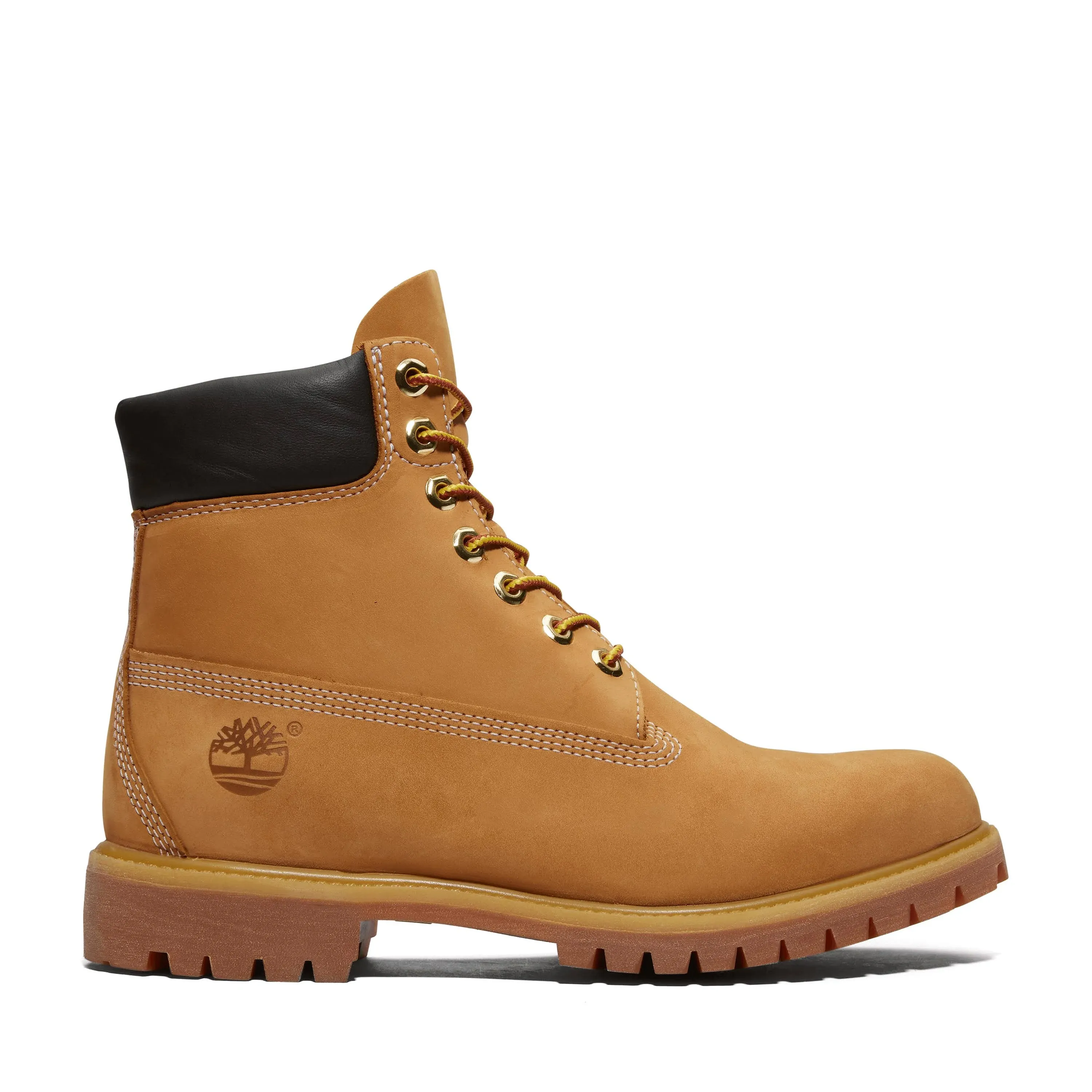 Timberland Men's 6 Inch Premium Boot, Wheat Nubuck, 12 M (US)