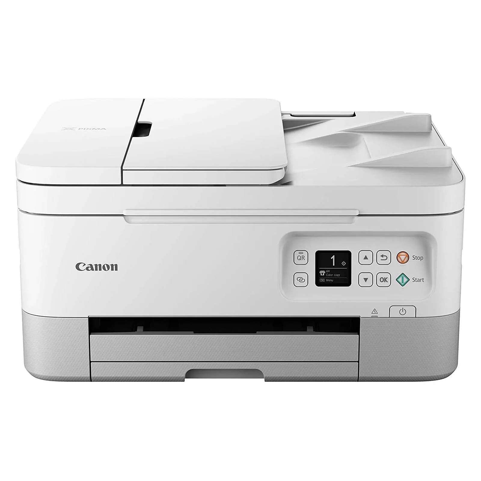 Canon PIXMA TR7020a All-in-One Wireless Color Inkjet Printer, with Duplex Printing, Mobile Printing, and Auto Document Feeder, Black, Works with Alexa