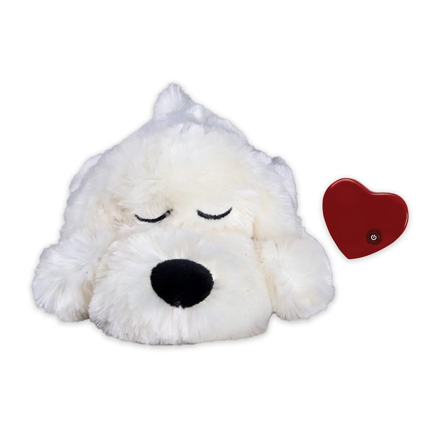 Snuggle Puppy Original Junior Dog Toys - Heartbeat Puppy for Dogs- Behavioral Aid Puppy Toys for Sleep Aid and Dog Anxiety Relief (Golden)