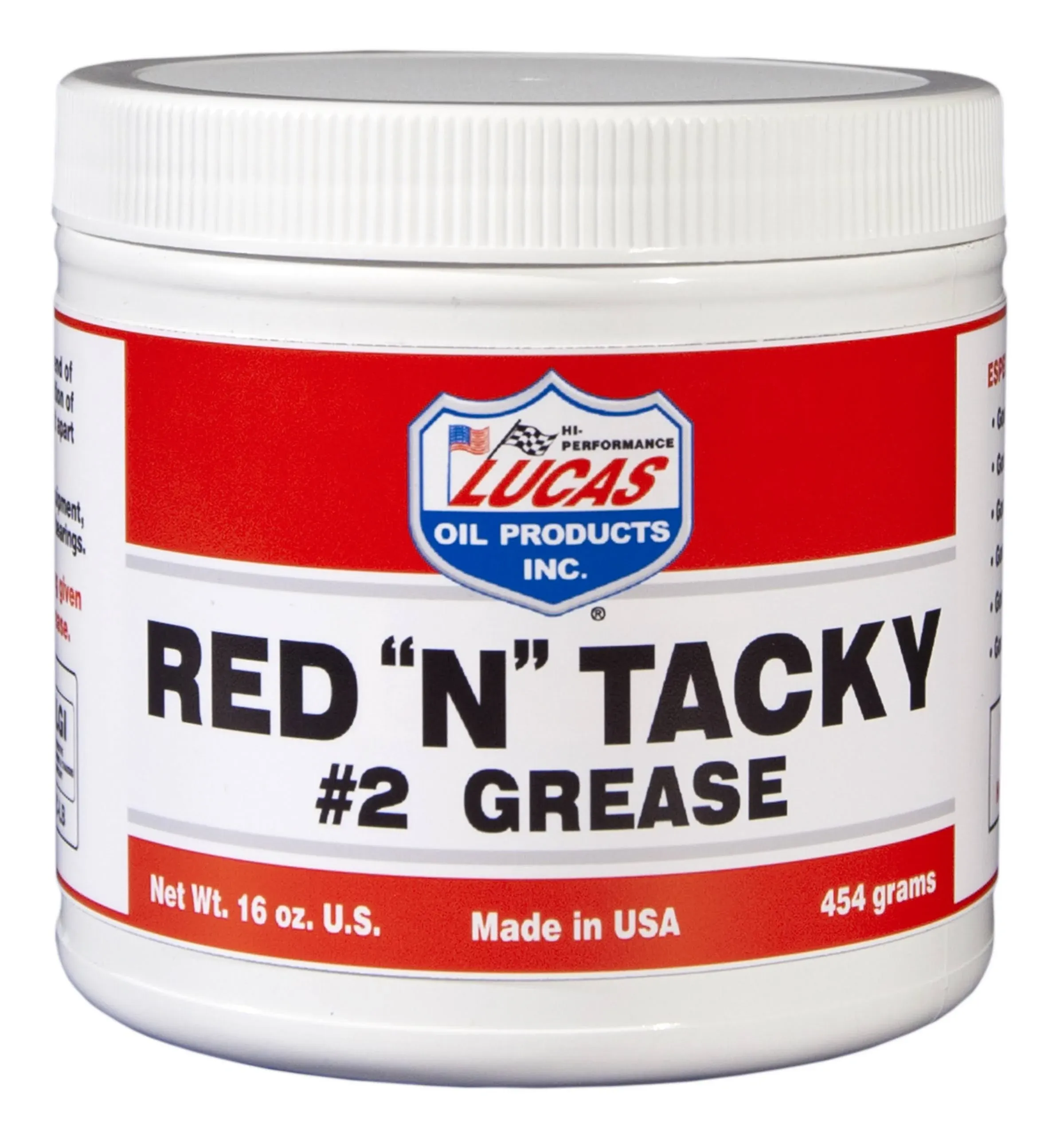 Lucas Oil Products Red "N" Tacky Grease (1 lb.)