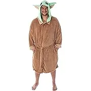 Big and Tall Baby Yoda Star Wars The Child Adult Costume Plush Robe 013244469700