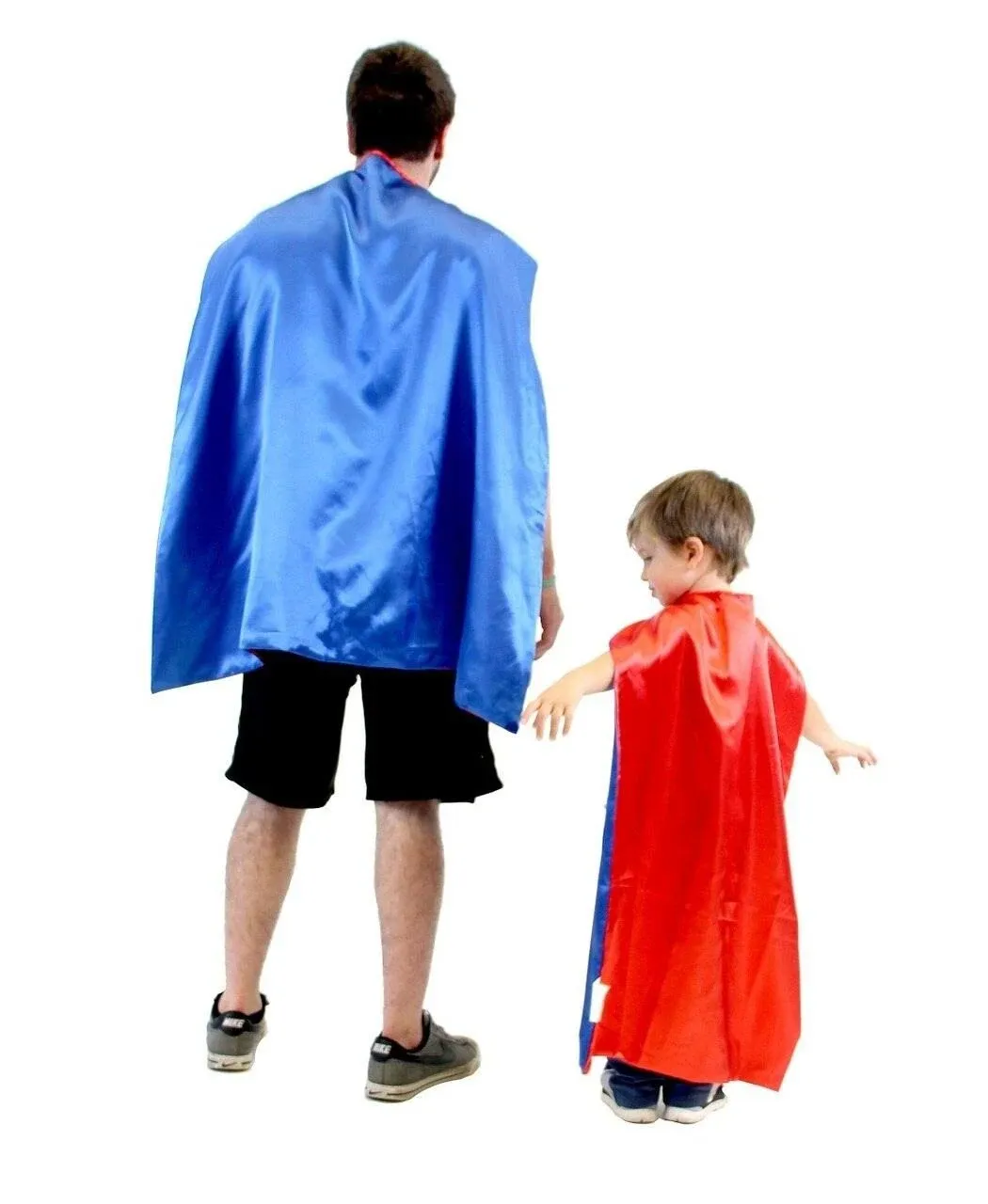 Reversible Adult Superhero Costume Capes