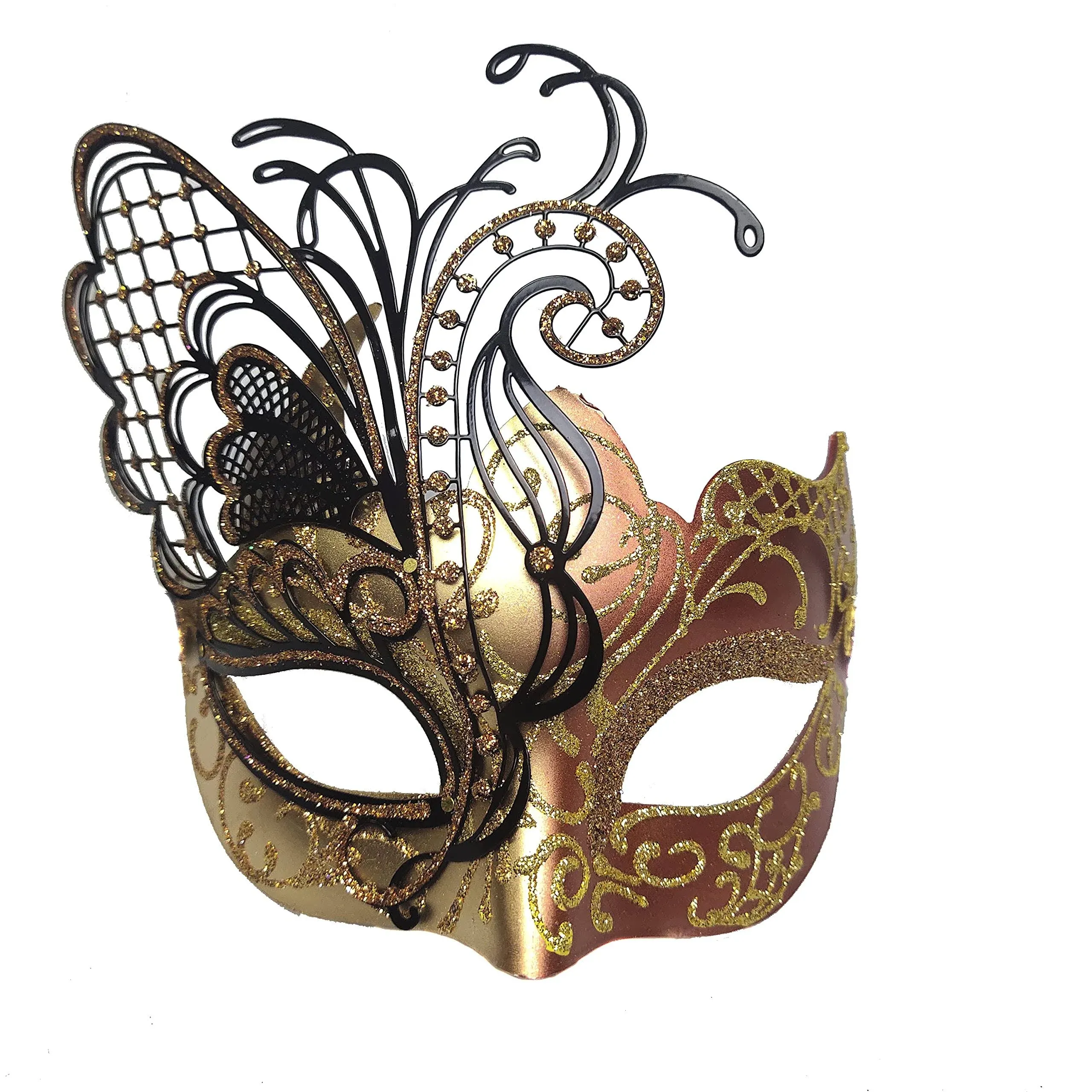 Ubauta Masquerade Mask for Women Venetian Mask/Halloween/Party/Ball Prom/Mardi ...