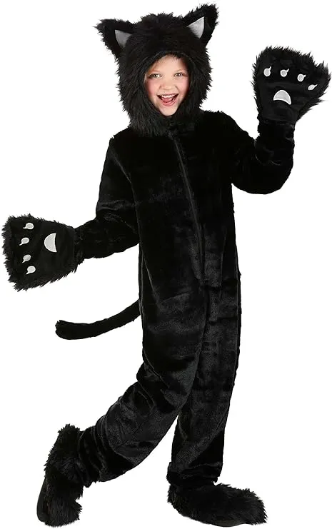 Fun Costumes Kid's Purrfect Black Cat Costume