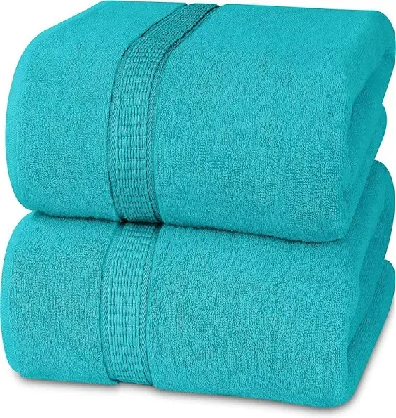 Utopia Towels Luxurious Jumbo Bath Sheet 2 Piece | adamsbargainshop