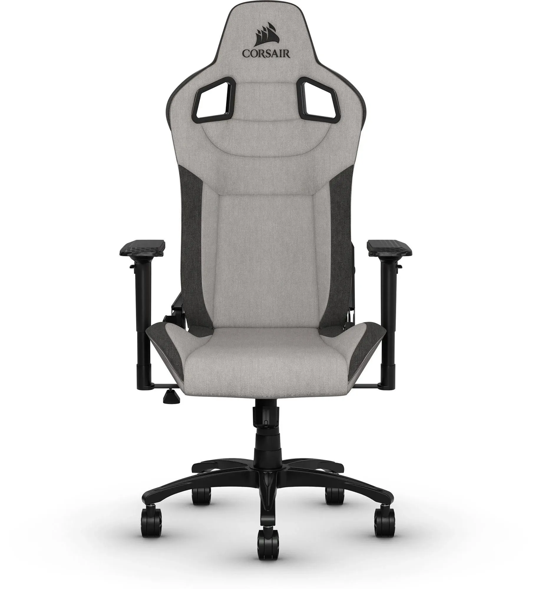 Corsair T3 RUSH Gaming Chair - Gray/White