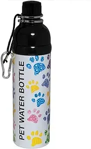 Good Life Gear SF6035 PAWS 24 oz. BPA Free Travel Water Bottle For Pets - Paws