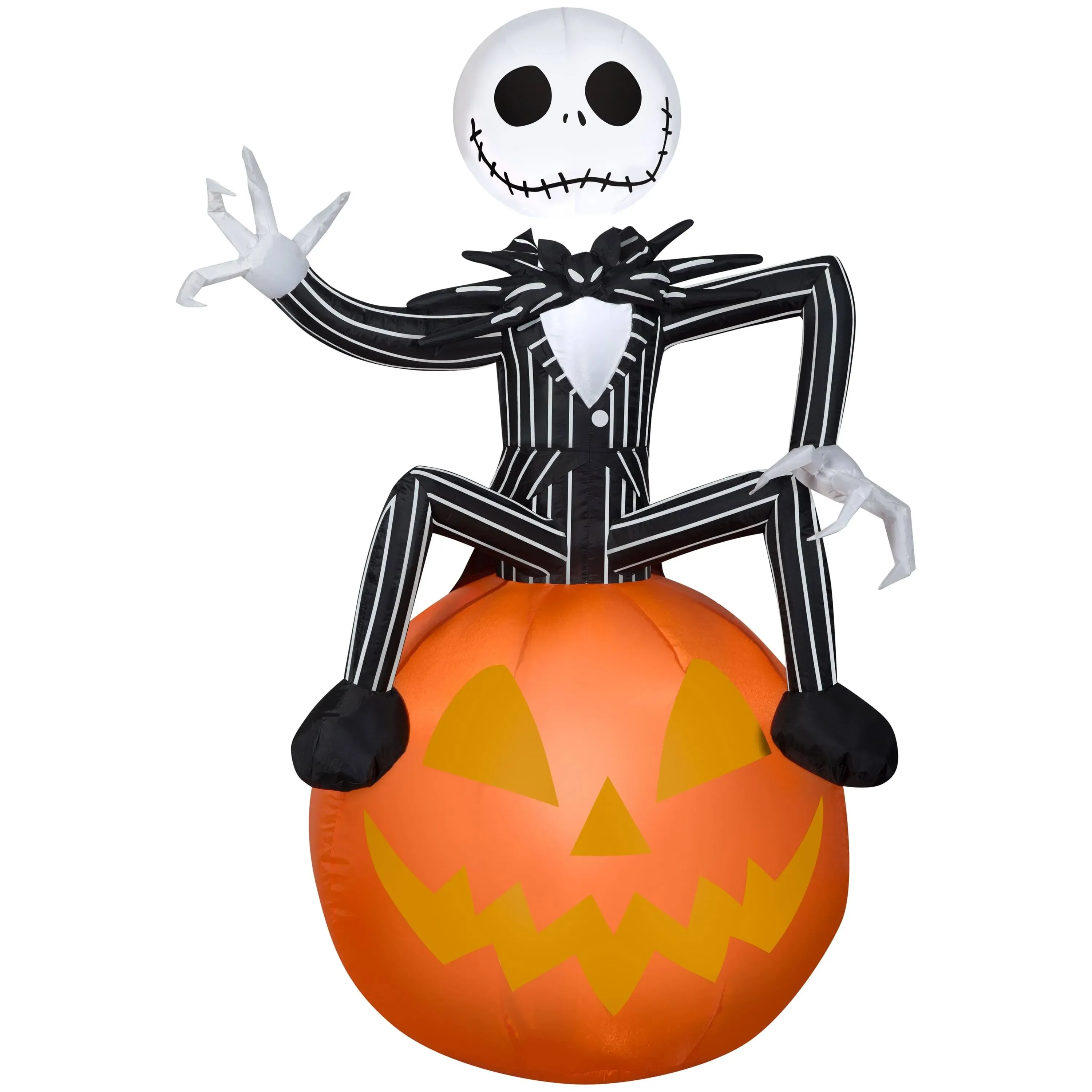 Gemmy Industries The Nightmare Before Christmas Jack & Pumpkin Airblown Inflatable