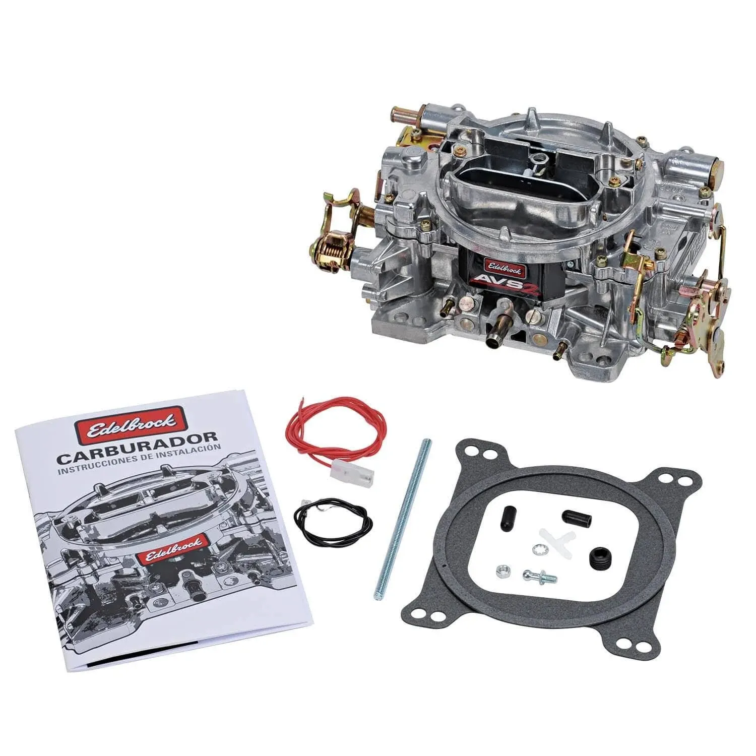 Edelbrock 1902 AVS2 Carburetor 500 CFM Manual Choke