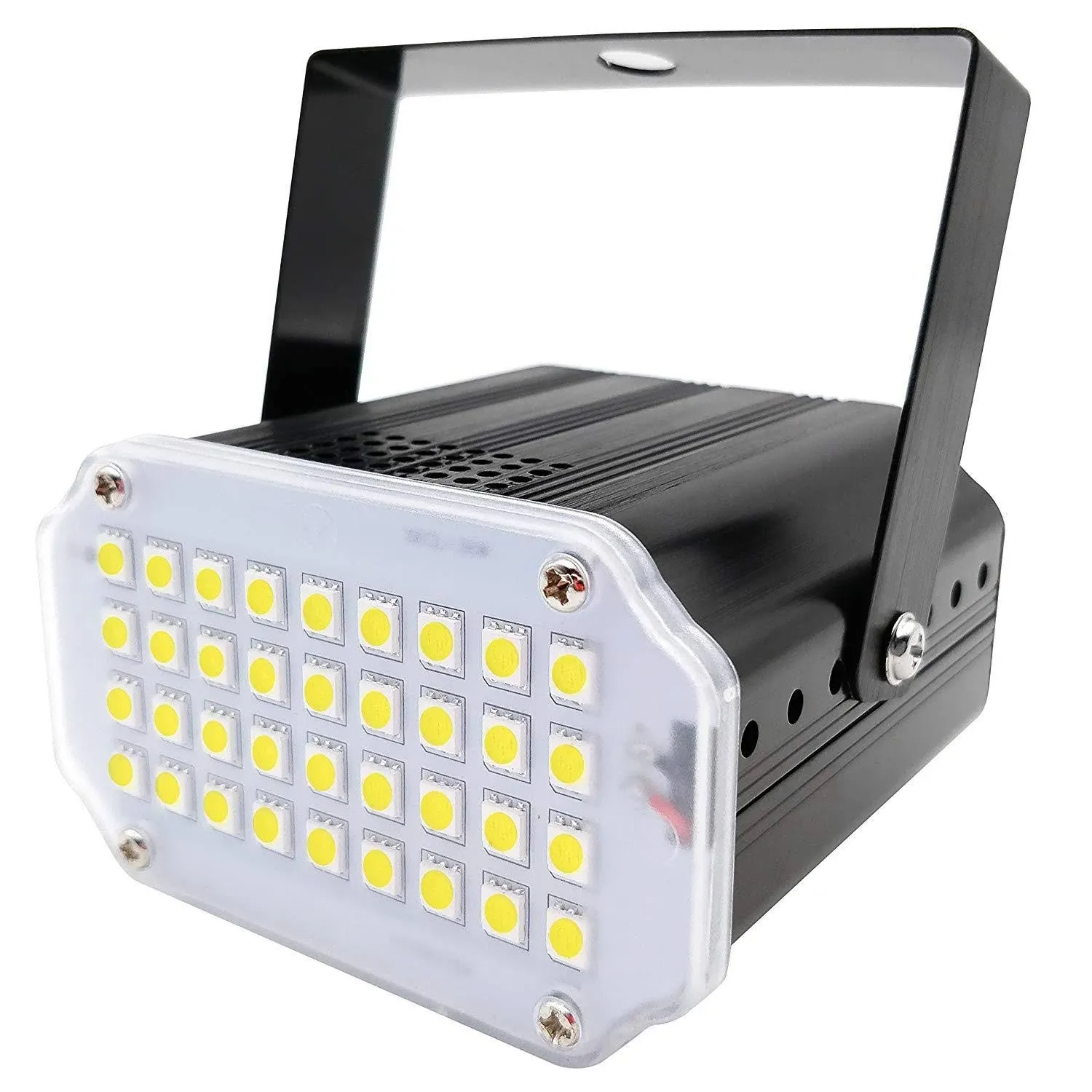 Luditek Mini LED Strobe Light, Sound Activated and Flash Speed Control Party ...