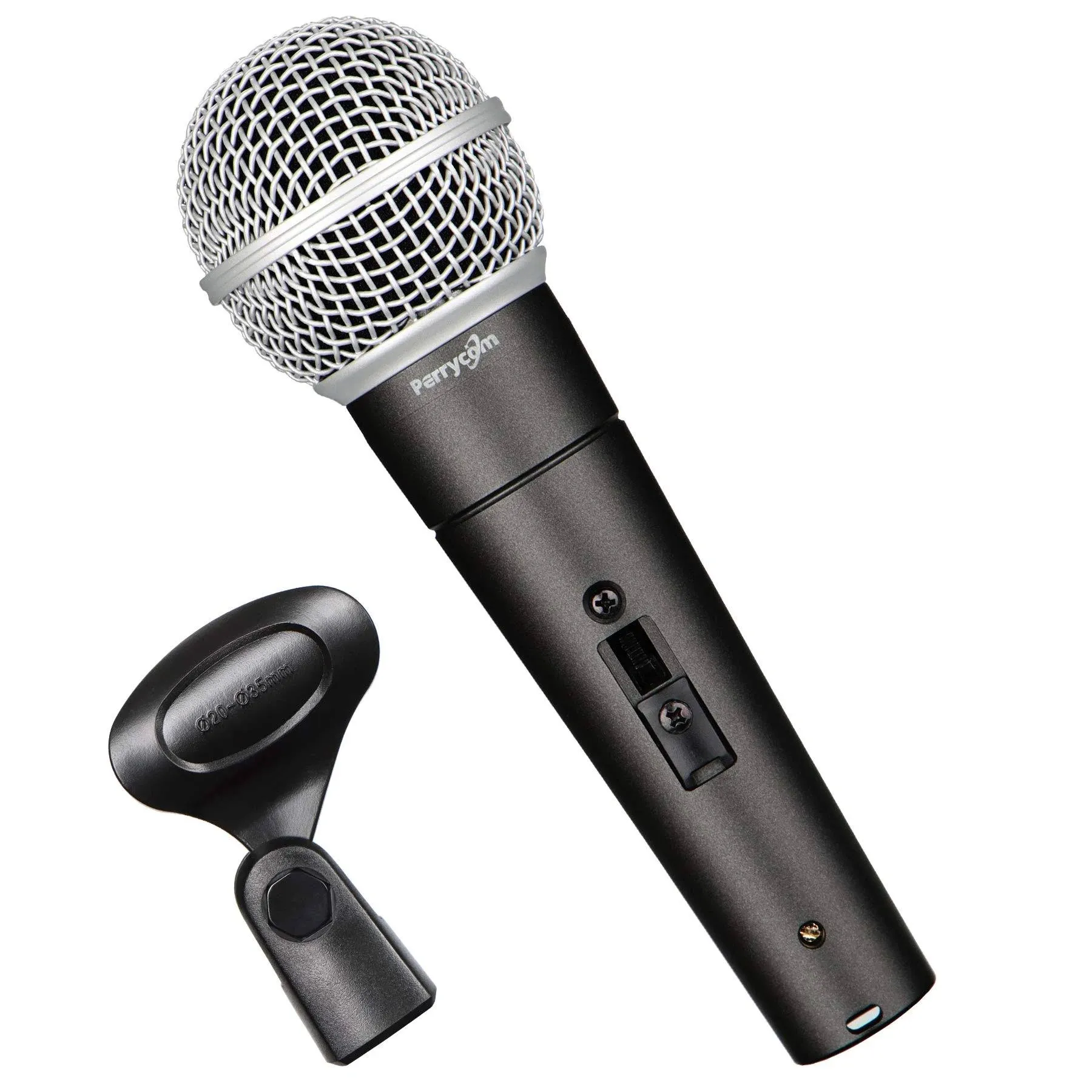 Perrycom Professional Dynamic Vocal Microphone with on and off Switch,Cardioi<wbr/>d D