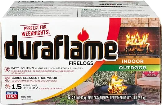 Duraflame Firelog - 2.5 lb (6 Pack)