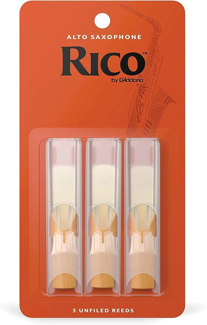 Rico Alto Saxophone Reeds 3 Pack