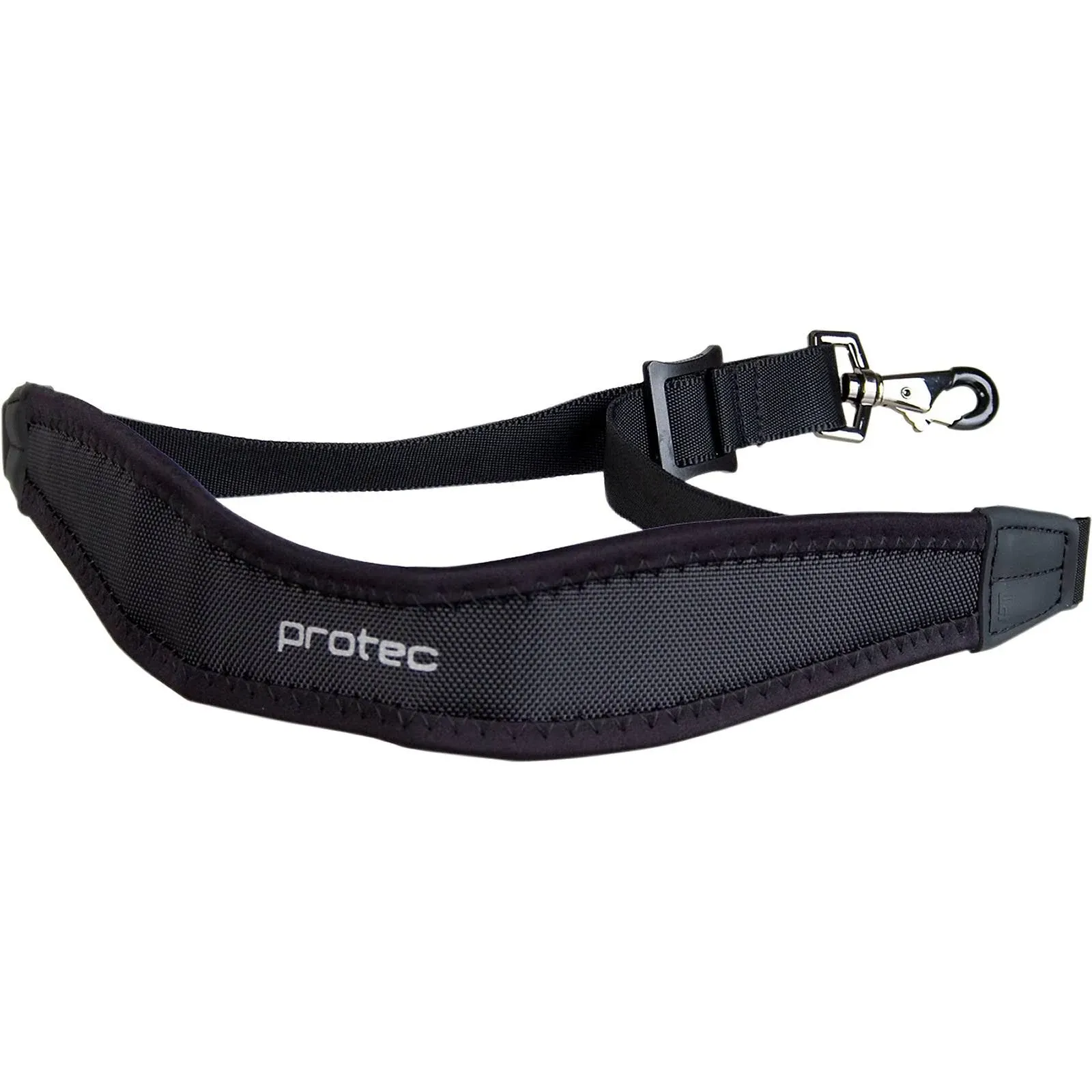 Protec Neoprene &#034;Less-Stress&#034; Neck Strap For Alto / Tenor / Baritone Sax 24&#034; Blk