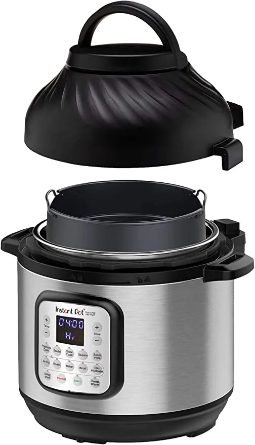 Instant Pot Duo Crisp 6.5-quart with Ultimate Lid Multi-Cooker and Air Fryer